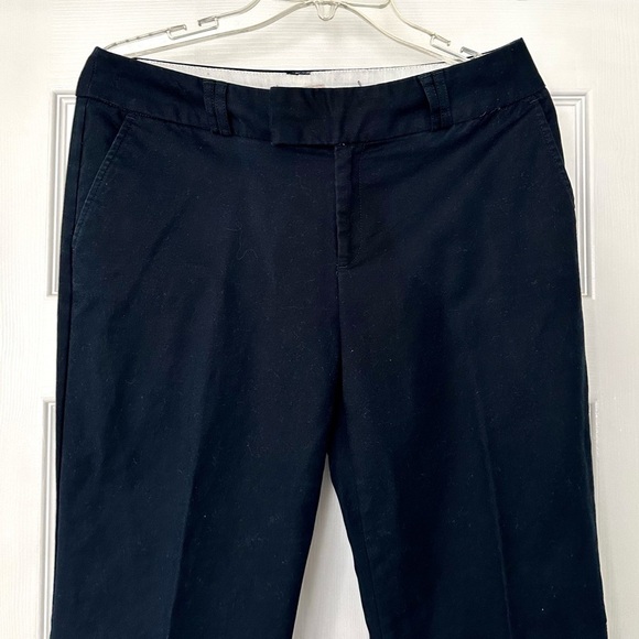 Banana Republic Navy Blue Pants Trousers Jackson Fit Wide Legs 6 - Picture 3 of 9